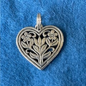JAMES AVERY, retired, Flower in Bloom, retired, pendant, sterling